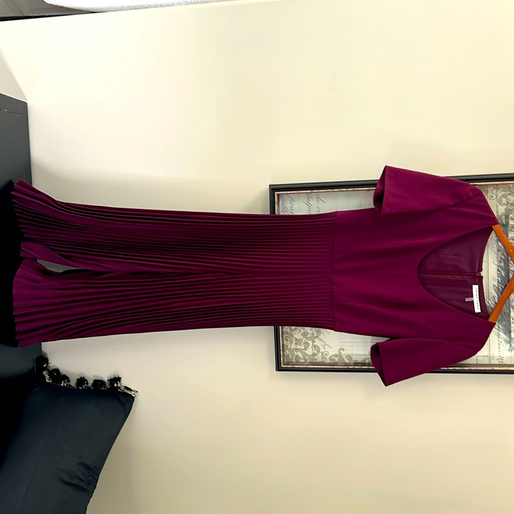 Trina Turk size 6 amaranth colored spectator jumpsuit